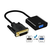 DVI 24+1 Pin Male to VGA Female Display adapter OTG CABLE